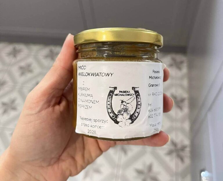 Kaszubski miód z targu Chojnice