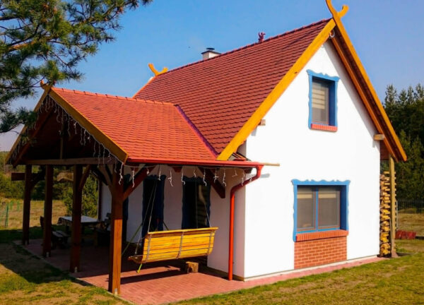 Smerfna Chatka - domek całoroczny