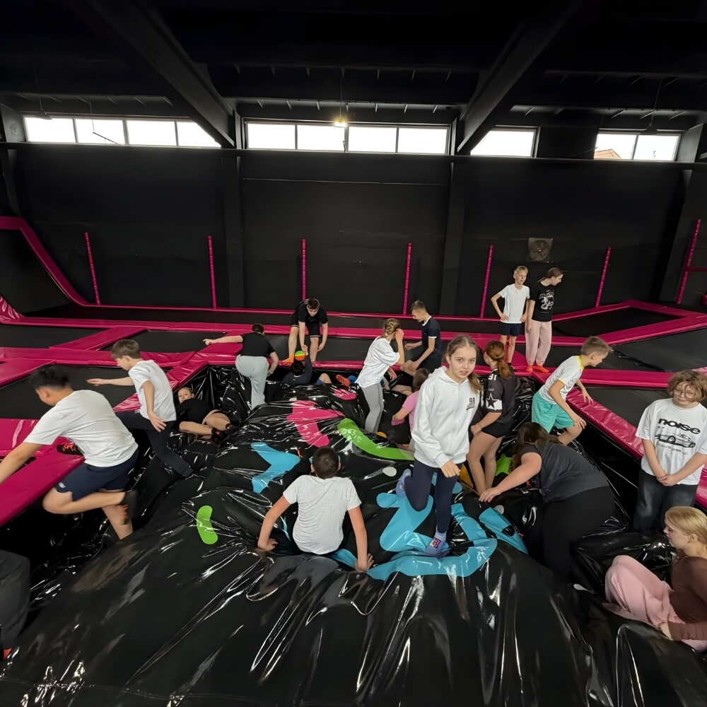 Park trampolin FunTazja w Kartuzach